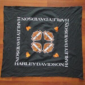 Harley Davidson Black Scarf Bandana